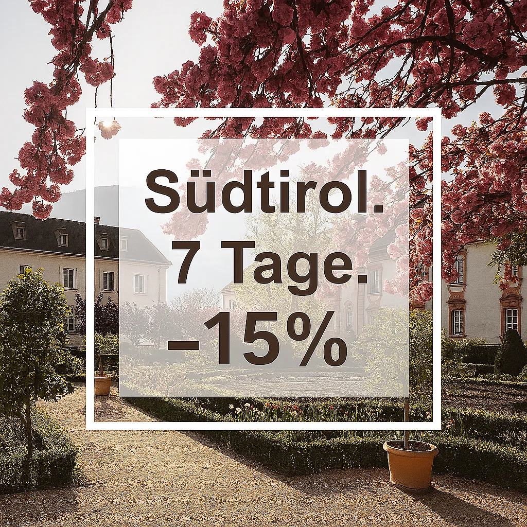 7 Nächte bleiben, 15% sparen